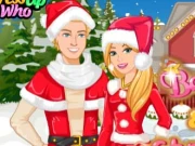 Barbie and Ken Christmas Online Dress-up Games on taptohit.com