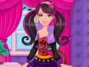 Barbie Monster High Halloween Online Dress-up Games on taptohit.com