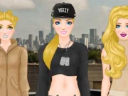 Barbie's Yeezy Line Online Dress-up Games on taptohit.com