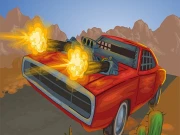 Battle On Road Car Game 2D Online Battle Games on taptohit.com