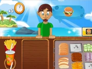 Beach Burger Online Cooking Games on taptohit.com
