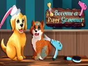 Become a Puppy Groomer Online Care Games on taptohit.com