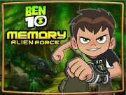 Ben 10 Memory Alien Force Online Puzzle Games on taptohit.com