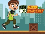 Ben 10 Super Run Fast Online Racing Games on taptohit.com