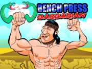 Bench Press The Barbarian Online Sports Games on taptohit.com