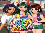 BFF Art Class Online kids Games on taptohit.com