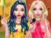 BFF Autumn Makeup Online Dress-up Games on taptohit.com