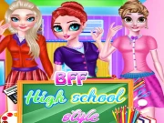 BFF High school style Online Dress-up Games on taptohit.com