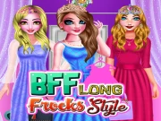 BFF Long Frocks Style Online Dress-up Games on taptohit.com