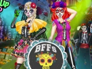 BFFS Day of the Dead Online Dress-up Games on taptohit.com