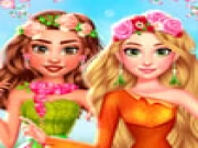 BFFs Flowers Inspired Fashion Online kids Games on taptohit.com