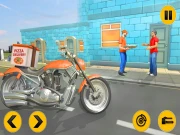 Big Pizza Delivery Boy Simulator Game Online Simulation Games on taptohit.com