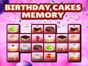 Birthday Cakes Memory Online Puzzle Games on taptohit.com