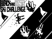 Black & White Ski Challenge Online Casual Games on taptohit.com
