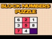 Block Numbers Puzzle Online board Games on taptohit.com