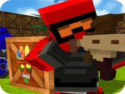 Blocky Gun Paintball Online Puzzle Games on taptohit.com