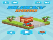 Blocky Road Runner Game 2D Online Puzzle Games on taptohit.com
