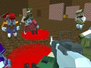 Blocky Warfare the Aweper Zombie Online Puzzle Games on taptohit.com