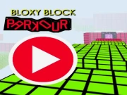 Bloxy Block Parkour Online Puzzle Games on taptohit.com