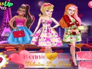 Bonnie and BFFs Valentine Day Party Online Casual Games on taptohit.com