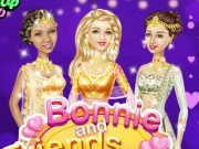 Bonnie and Friends Bollywood Online Dress-up Games on taptohit.com