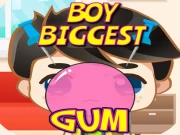 Boy Biggest Gum Online Bubble Shooter Games on taptohit.com