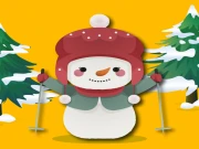 Break The Snowman Xmas Online Puzzle Games on taptohit.com