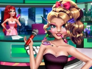 Breaking News With Blondie Online Dress-up Games on taptohit.com