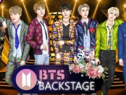 BTS Backstage Online Dress-up Games on taptohit.com