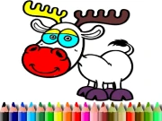 BTS Deer Coloring Book Online Art Games on taptohit.com