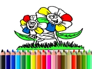 BTS Flowers Coloring Online Art Games on taptohit.com