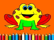BTS Funny Frog Coloring Book Online Art Games on taptohit.com