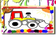 BTS Kids Car Coloring Online Art Games on taptohit.com