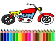 BTS Motorbike Coloring Online Art Games on taptohit.com