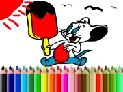 BTS Mouse Coloring Online Art Games on taptohit.com