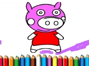 BTS Pig Coloring Book Online Art Games on taptohit.com