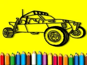 BTS Rally Car Coloring Book Online Art Games on taptohit.com