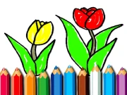 BTS Spring Time Coloring Book Online Art Games on taptohit.com