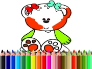 BTS Sweet Bear Coloring Online Art Games on taptohit.com