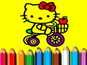 BTS Sweet Kitty Coloring Online Art Games on taptohit.com