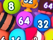 Bubble Merge 2048 Online Puzzle Games on taptohit.com