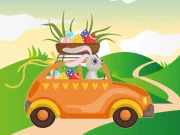 Bunnies Driving Cars Match 3 Online Match-3 Games on taptohit.com