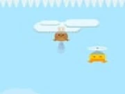 Bunny Fall Jump Online animal Games on taptohit.com