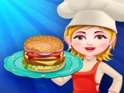 Burger Online Cooking Games on taptohit.com