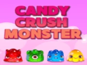 Candy Crush Monster Online match-3 Games on taptohit.com