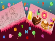 Candy Land Alphabet Letters Online Educational Games on taptohit.com