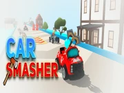 Car Smasher! Upgrade & Customize Hyper Casual Game Online Casual Games on taptohit.com