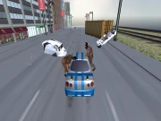 Car vs Zombies Online Shooter Games on taptohit.com