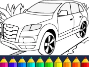 Cars Coloring Game Online Art Games on taptohit.com