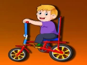 Cartoon Bike Jigsaw Online Casual Games on taptohit.com